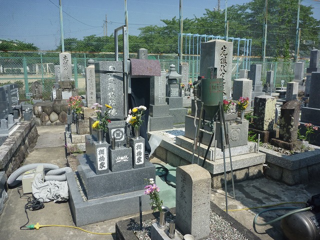 石屋の道具 現場でお墓の文字を彫るセット 岐阜の墓石 お墓屋さん 高木石材 大将の仕事日記